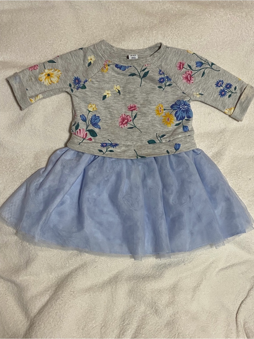 Old Navy Neutral Gray Baby Sweatshirt Top